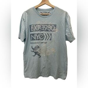 Y2K Express Griffin Lion Graphic Shirt size large